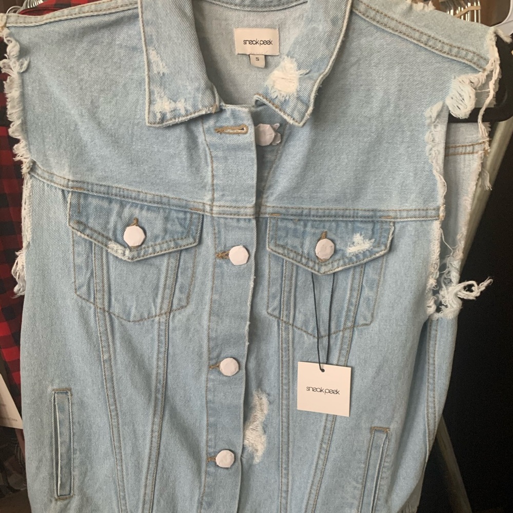 Denim vest